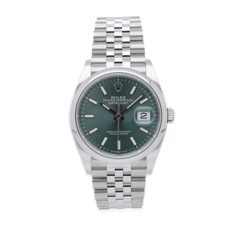 Rolex Datejust Mint Green Jubilee