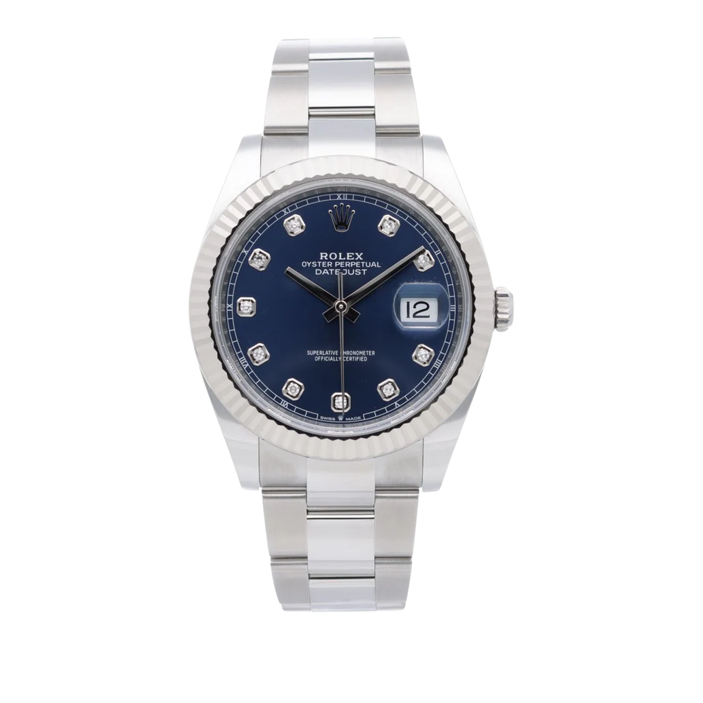 Rolex Datejust Blue Diamond Oyster