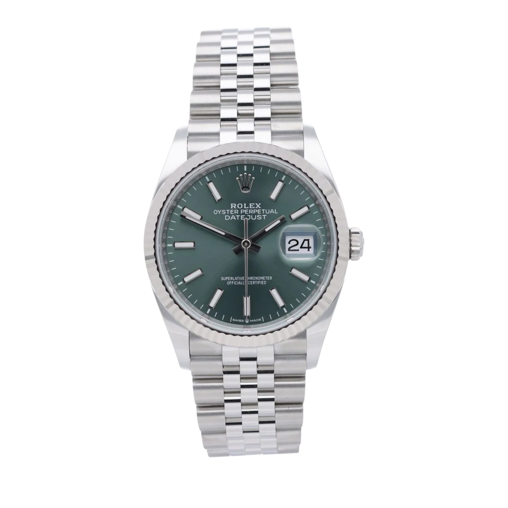 Rolex Datejust Mint Green Jubilee