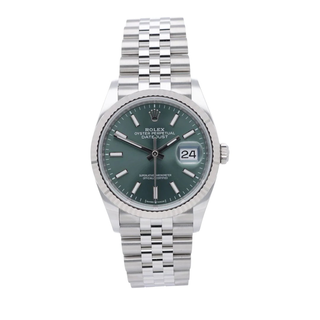 Rolex Datejust Mint Green Jubilee