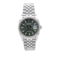 Rolex Datejust Green Palm Jubilee