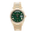 Rolex Day-Date Gold Green Watch