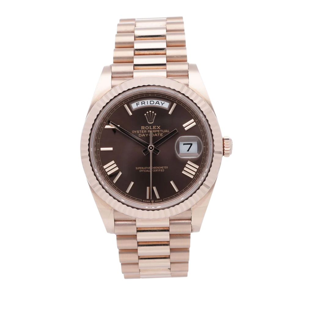 Rolex Day-Date Everose Chocolate President