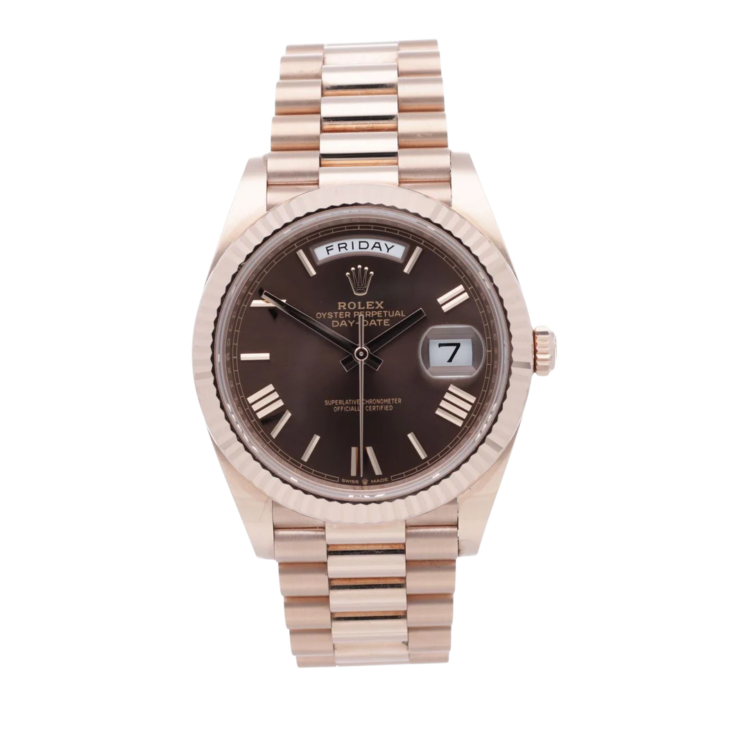 Rolex Day-Date Everose Chocolate President
