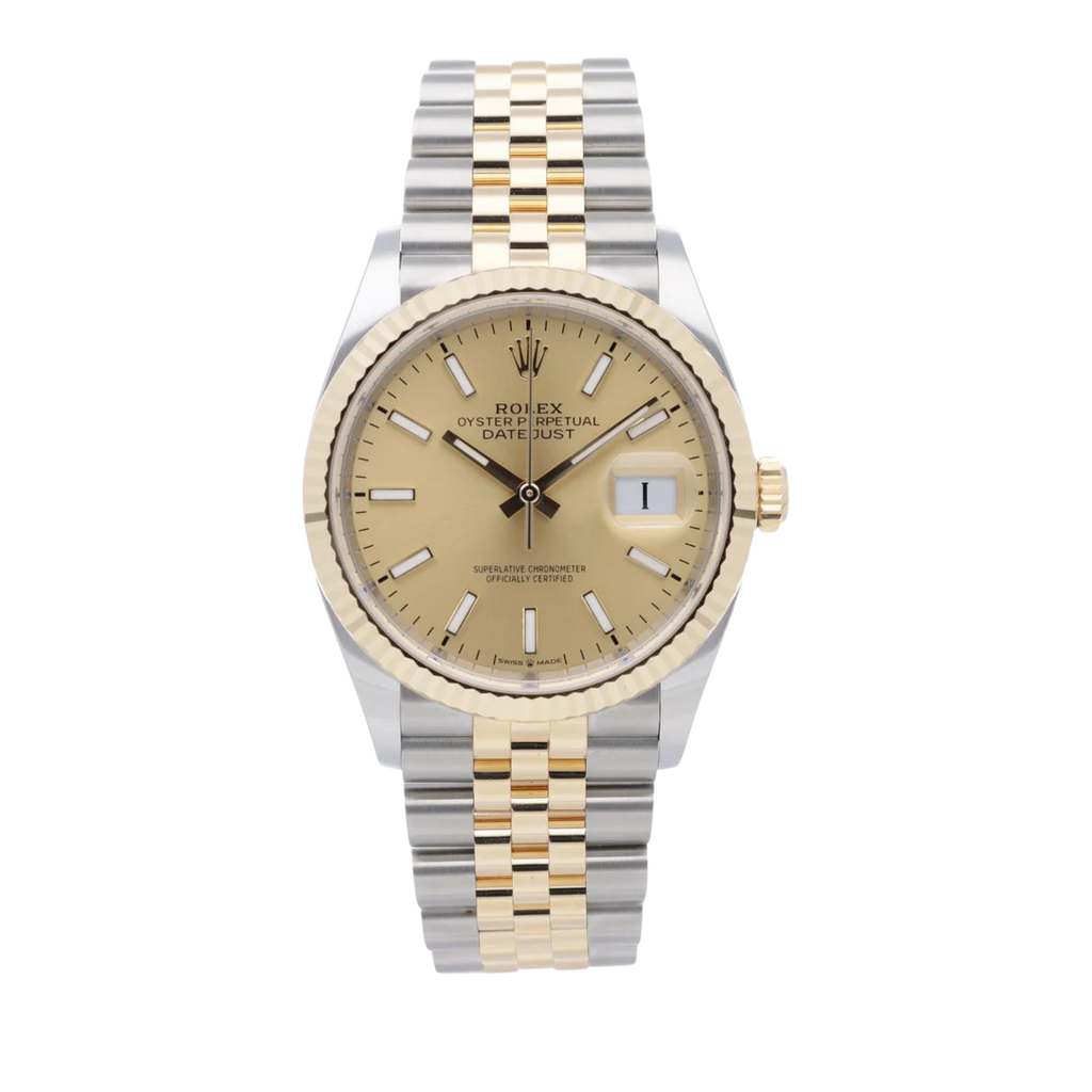Rolex Datejust Two-Tone Champagne Jubilee
