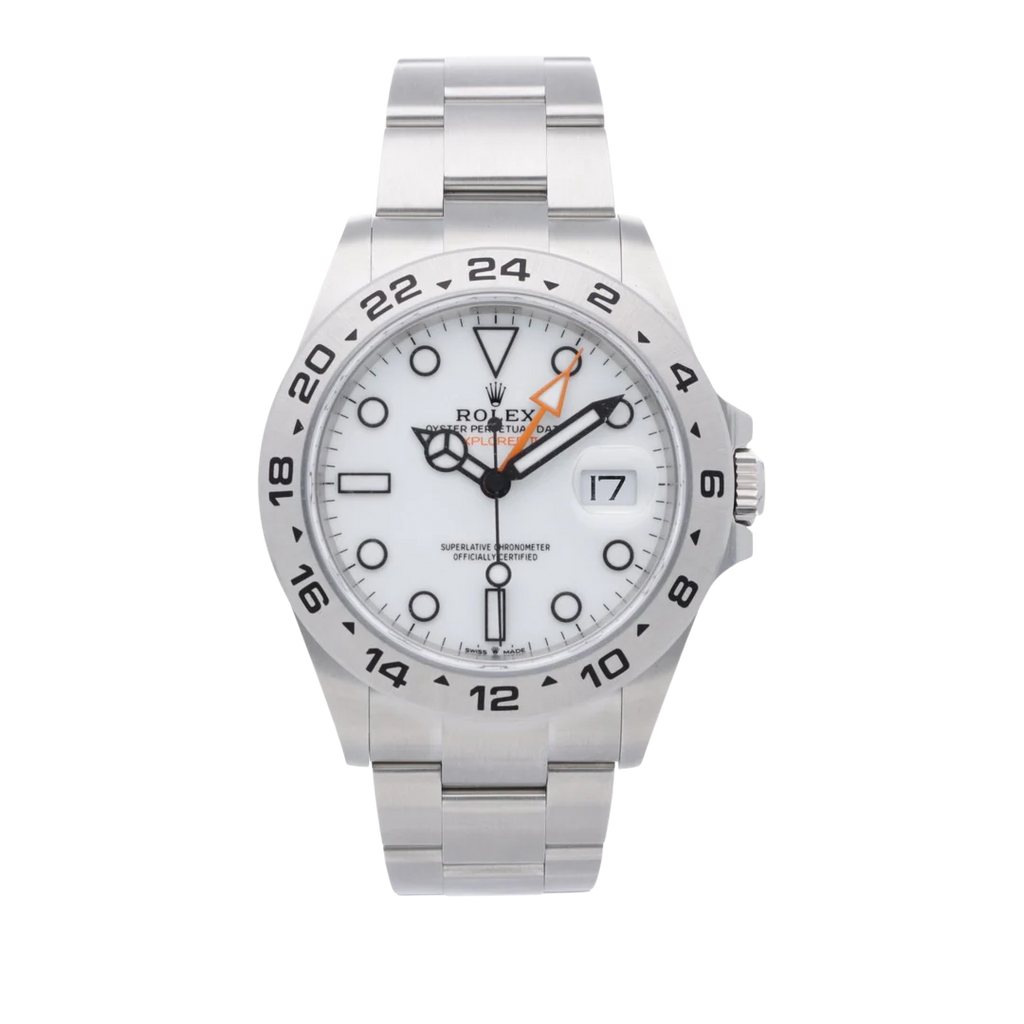 Rolex Explorer II White Watch