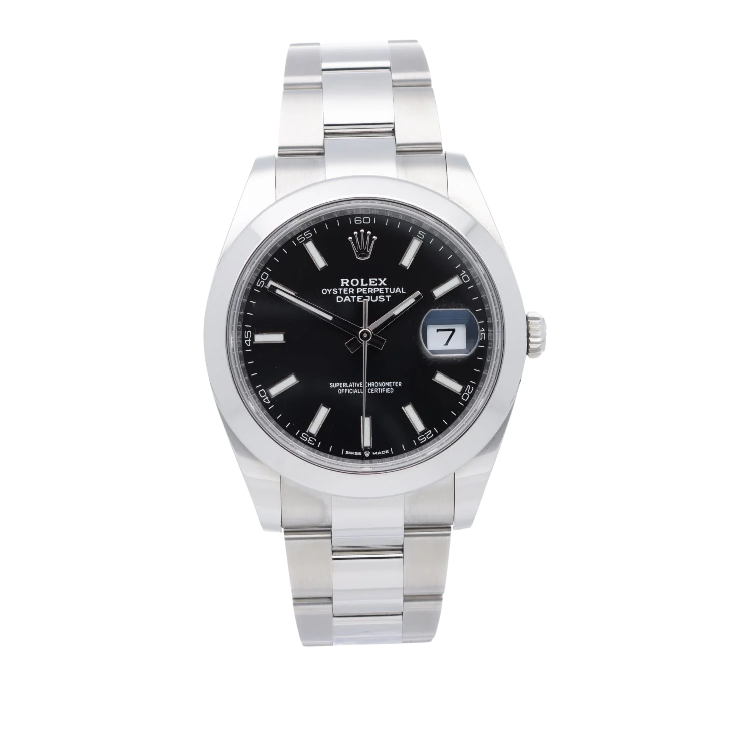 Rolex Datejust 41 Black Dial