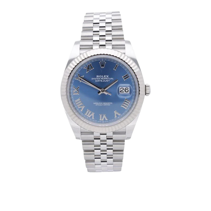 Rolex Datejust Blue Roman Jubilee