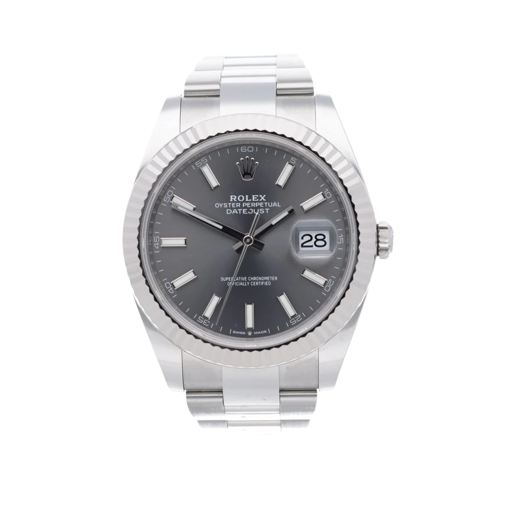 Rolex Datejust Slate Fluted Oyster