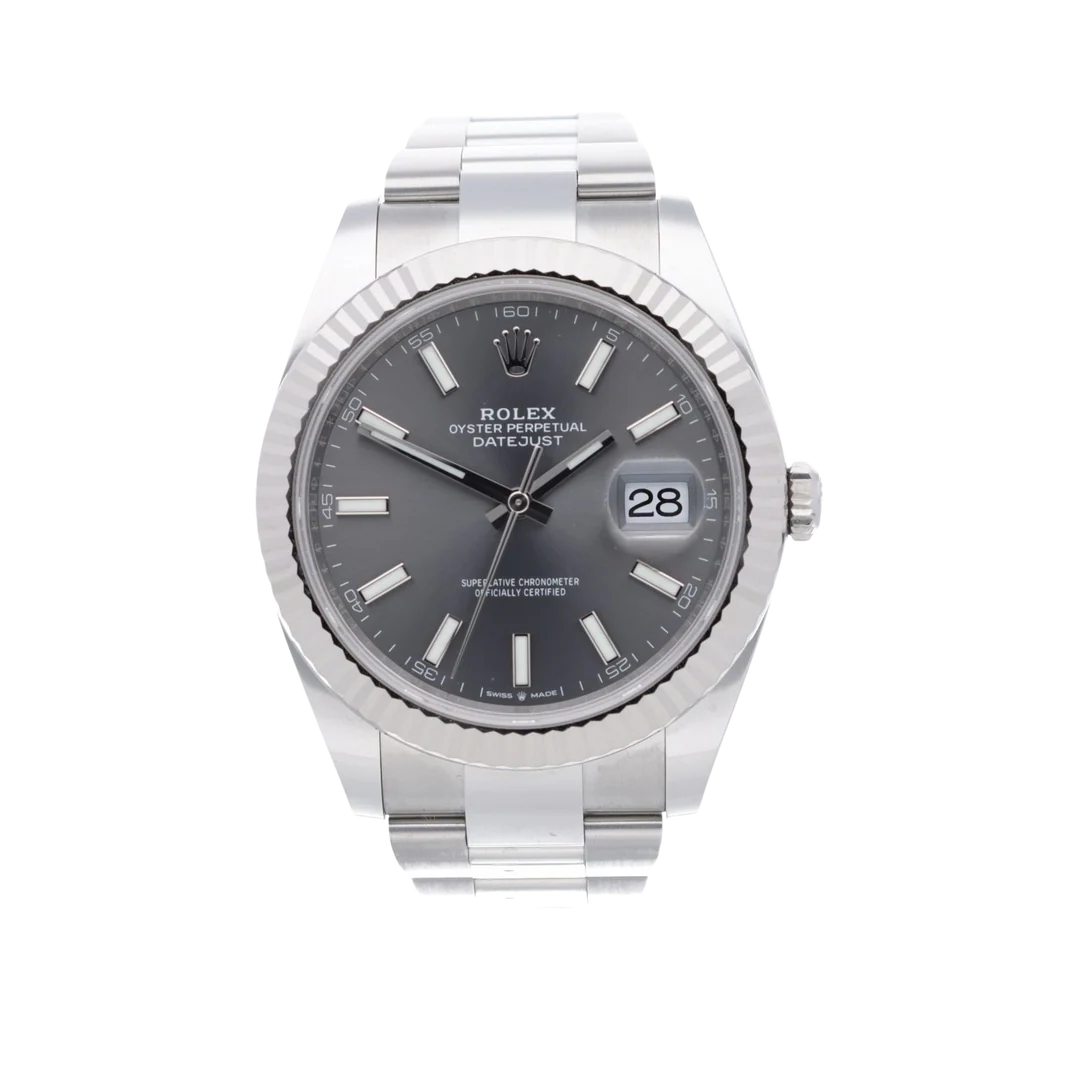 Rolex Datejust Slate Fluted Oyster