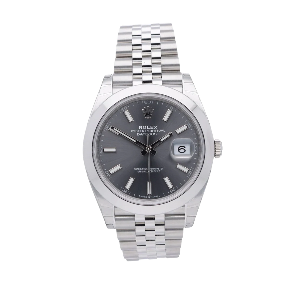 Rolex Datejust Slate Smooth Jubilee