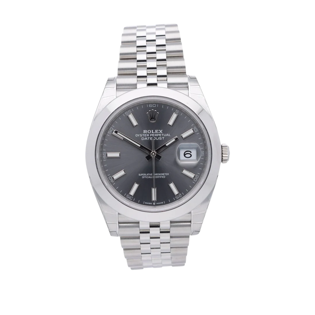Rolex Datejust Slate Smooth Jubilee