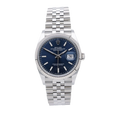 Rolex Datejust Blue Fluted Jubilee