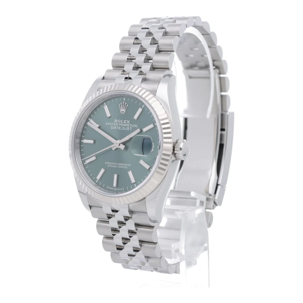Rolex Datejust Mint Green Jubilee