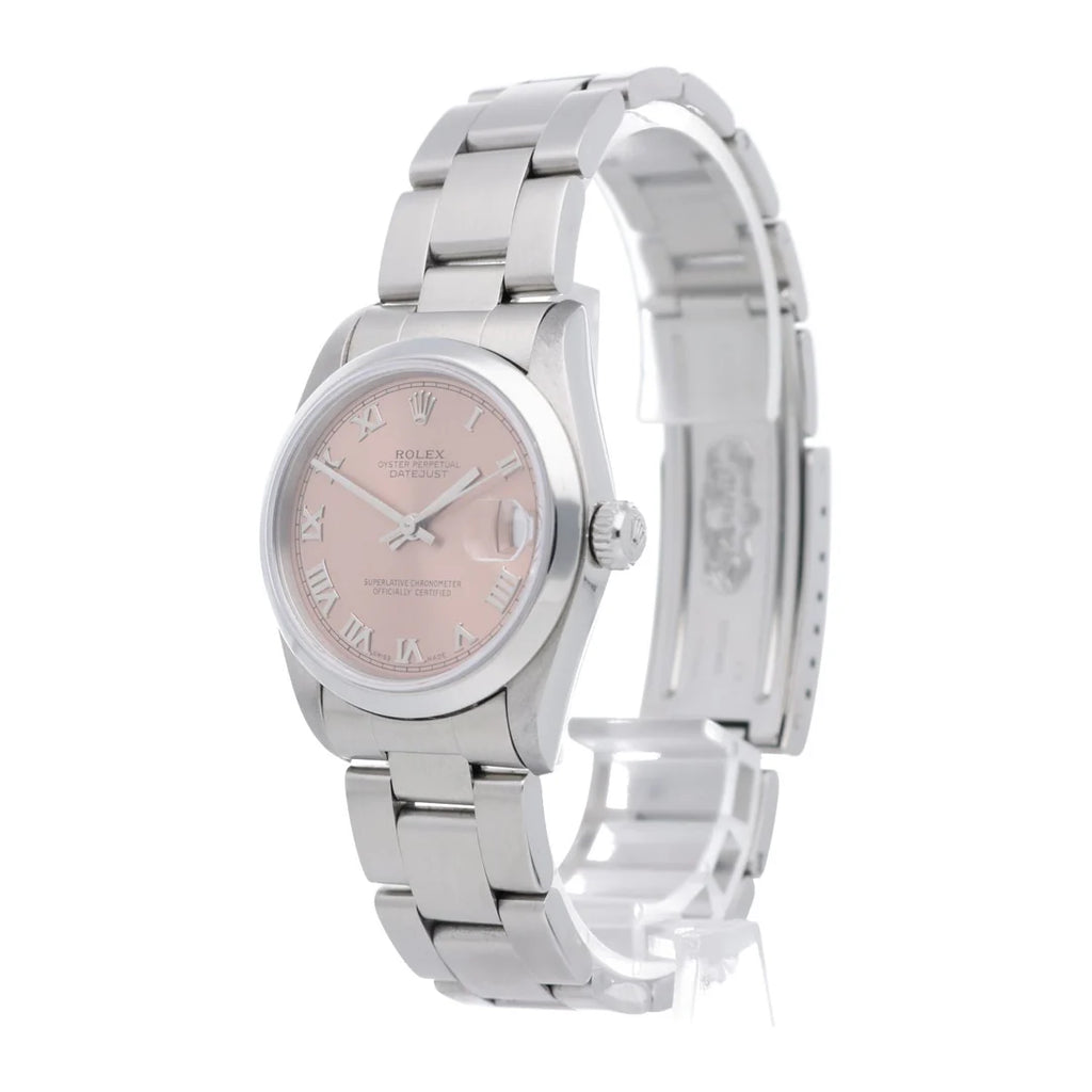 Rolex Datejust Salmon Roman Oyster