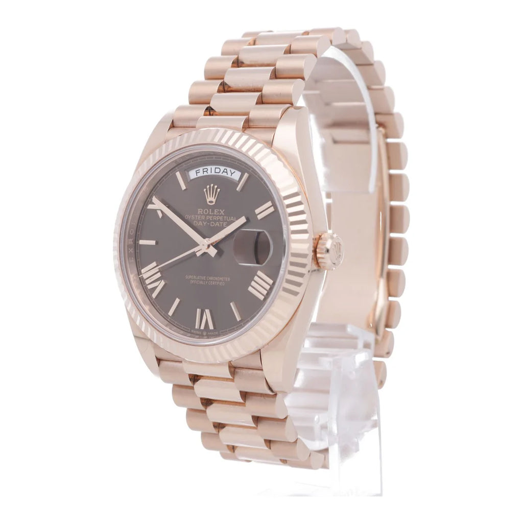 Rolex Day-Date Everose Chocolate President