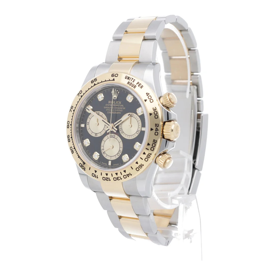 Rolex Two-Tone Daytona Diamond Watch