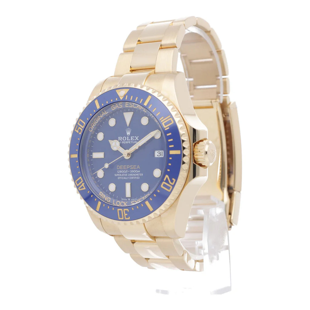Rolex Deepsea Gold Blue Watch