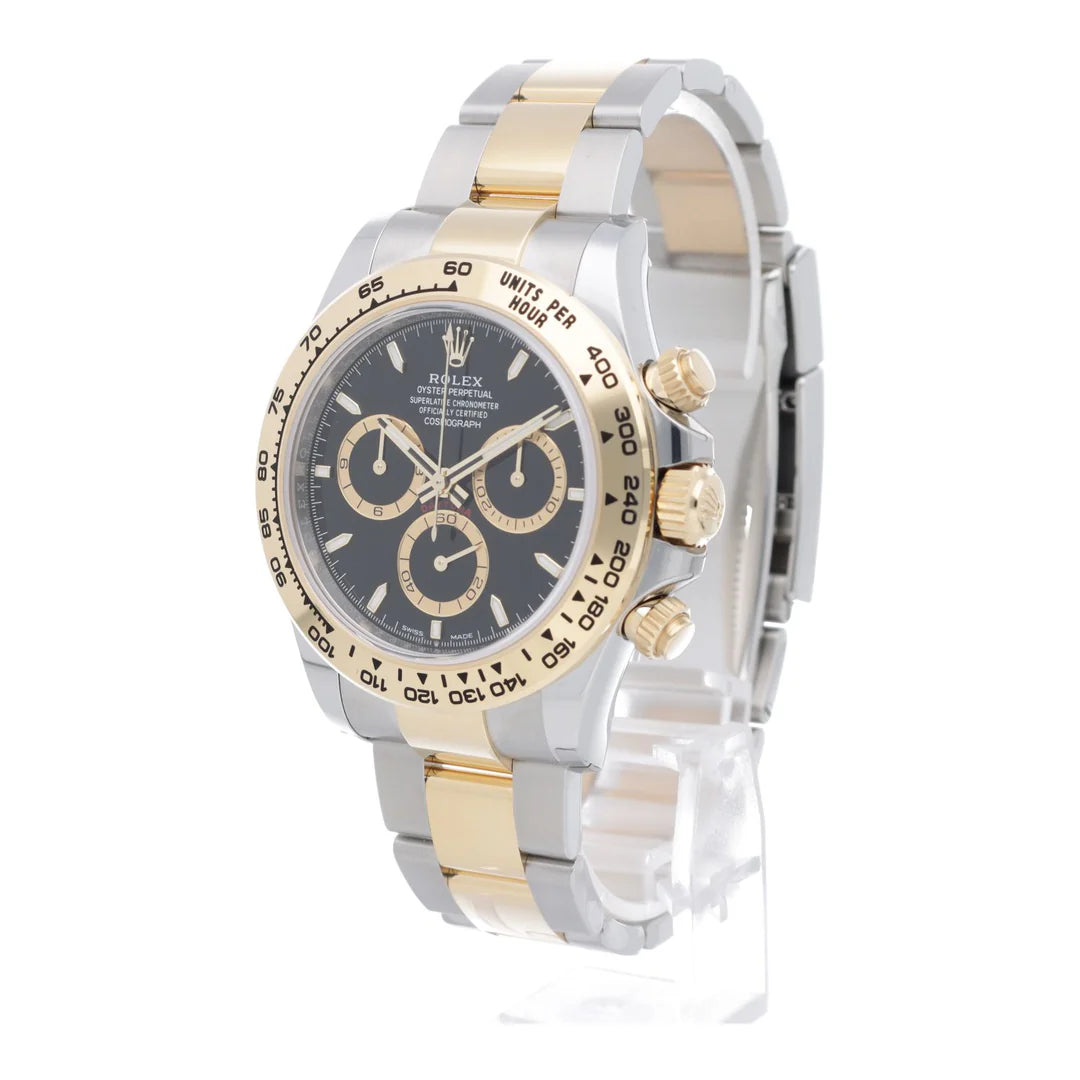 Rolex Two-Tone Daytona Black Watch