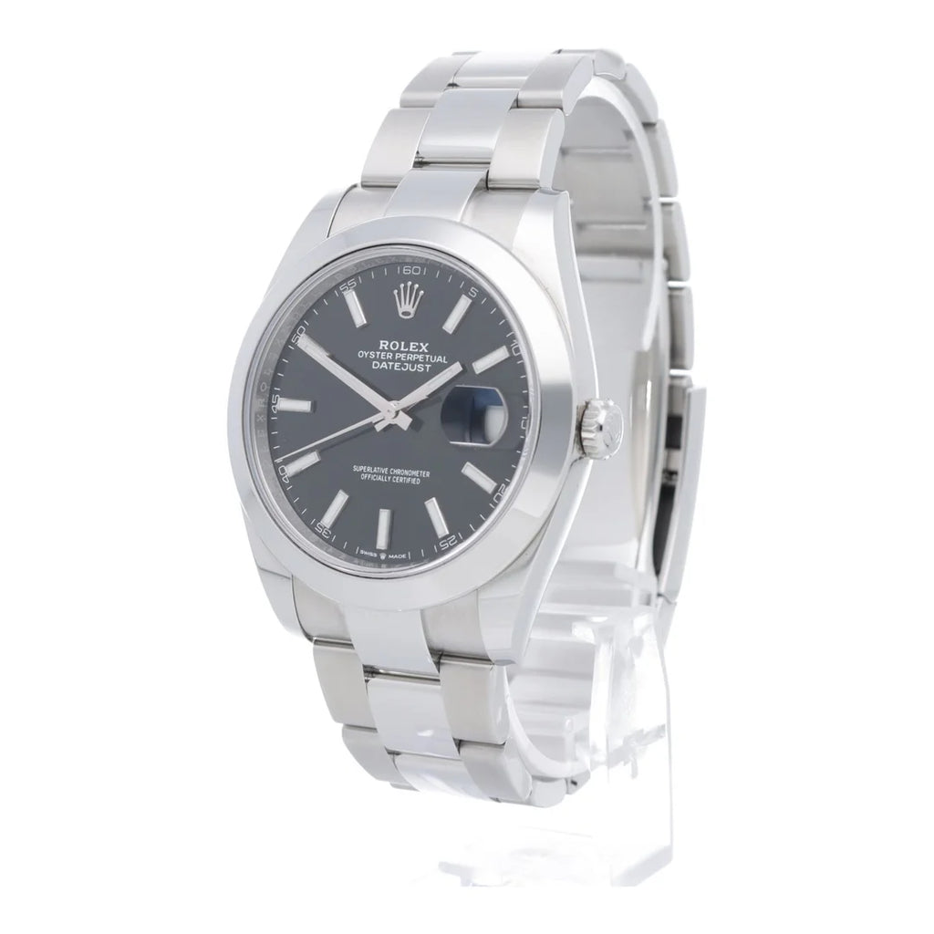 Rolex Datejust Black Oyster Watch