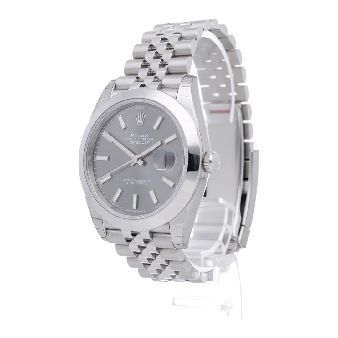 Rolex Datejust Slate Smooth Jubilee