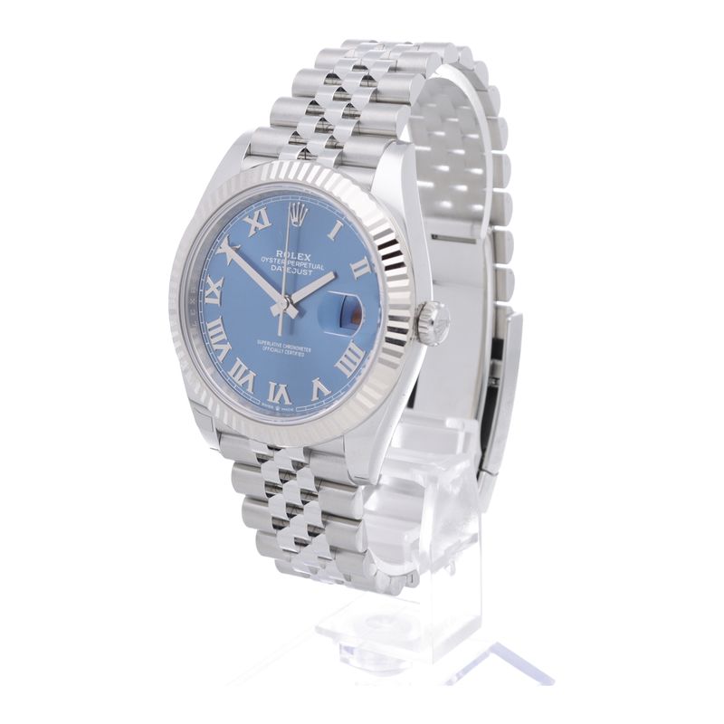 Rolex Datejust Blue Roman Jubilee