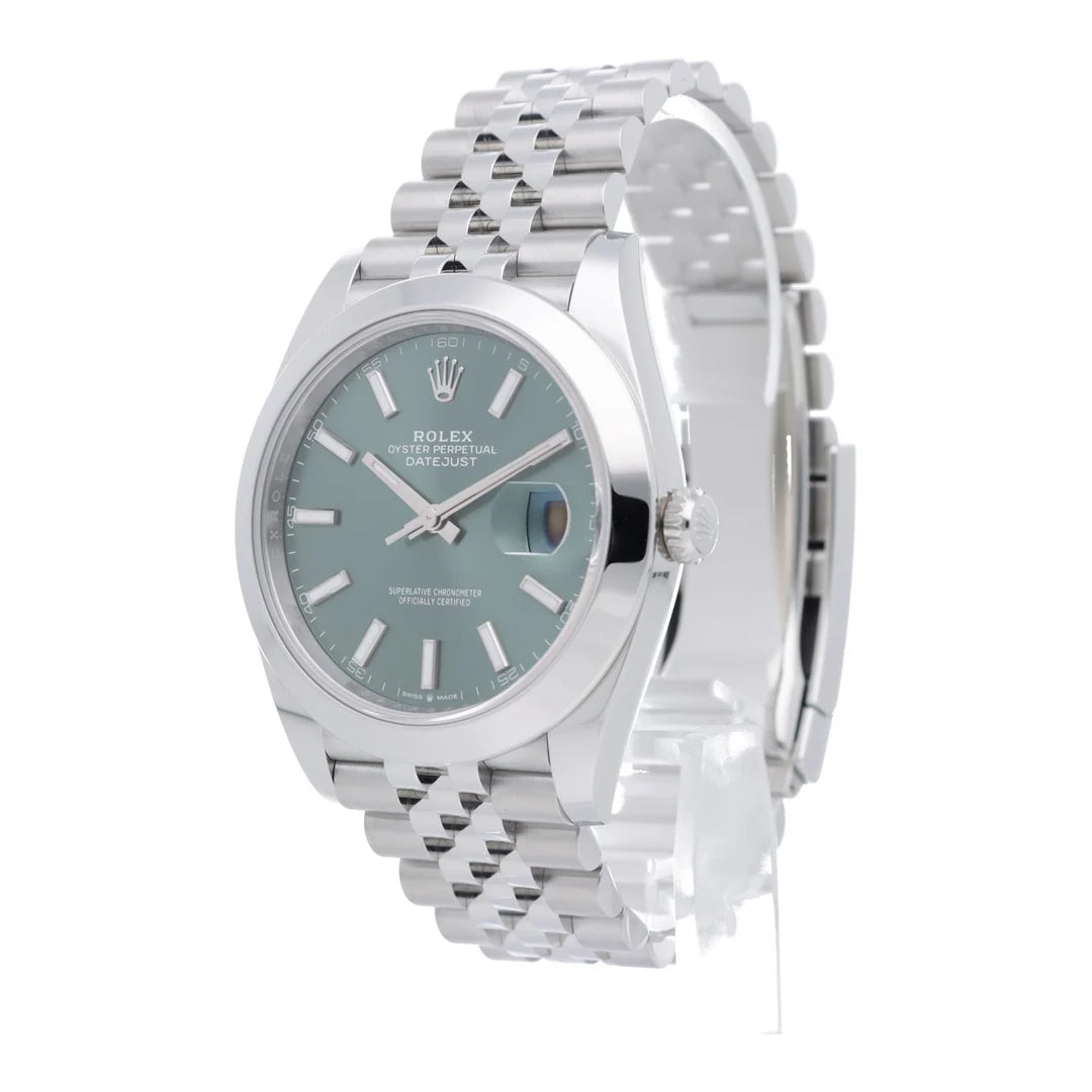 Rolex Datejust Mint Green Jubilee