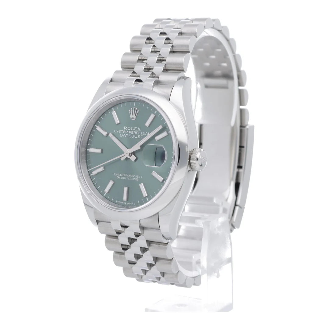 Rolex Datejust Mint Green Jubilee