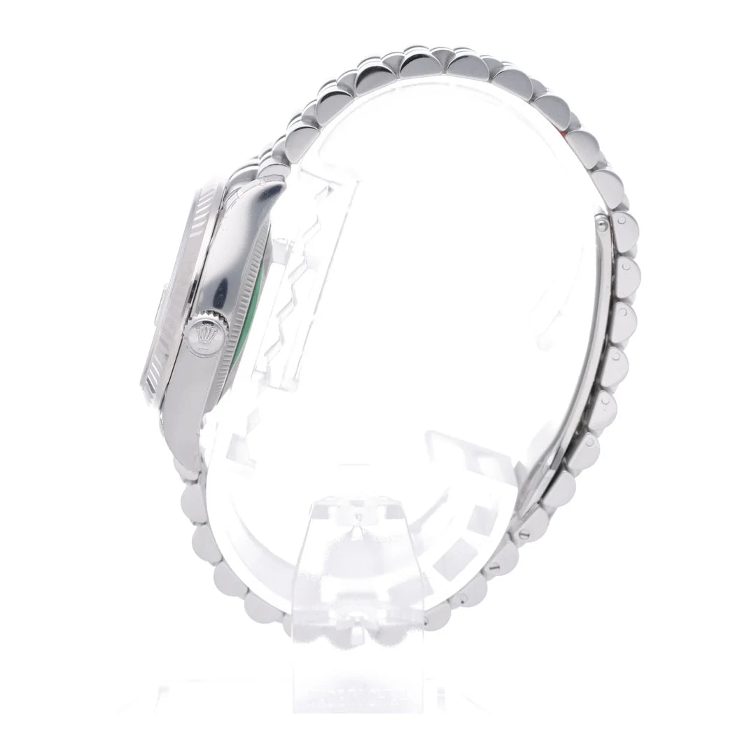 Rolex Datejust Green Fluted Jubilee