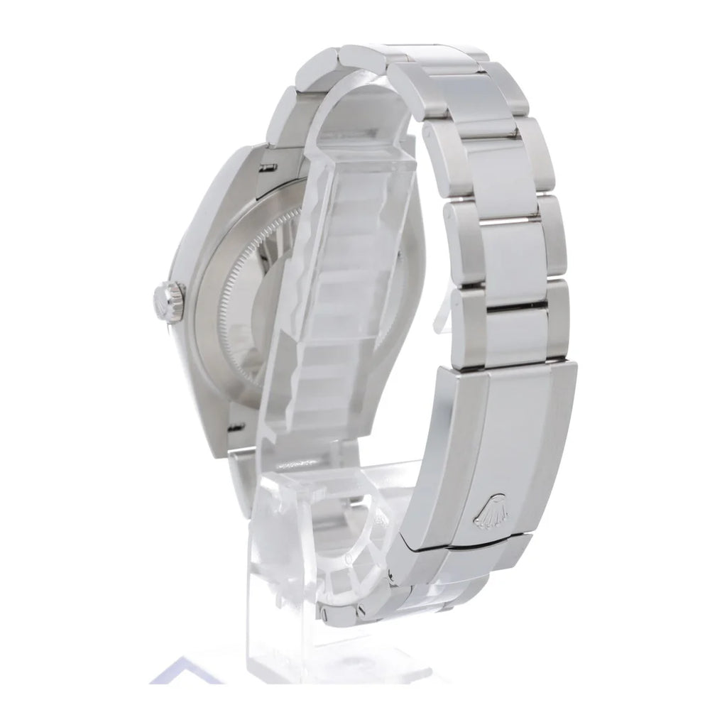 Rolex Datejust White Fluted Oyster