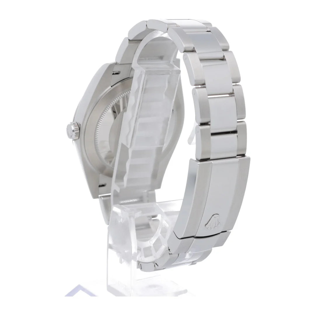 Rolex Datejust White Fluted Oyster