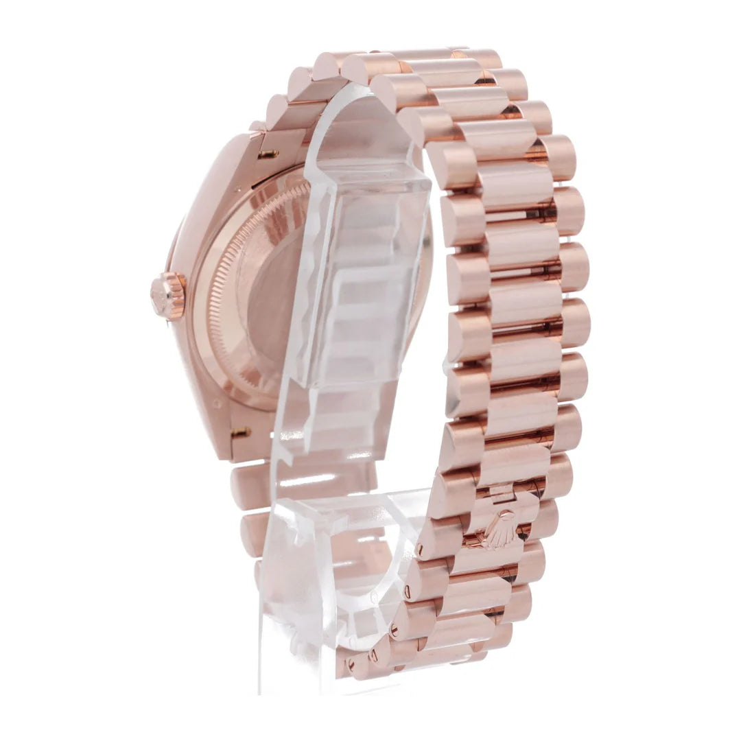 Rolex Day-Date Everose Gold Diamond