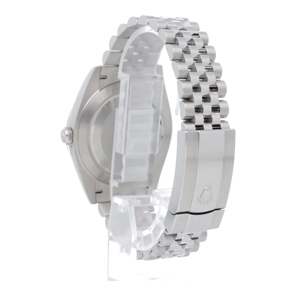 Rolex Datejust Black Smooth Jubilee