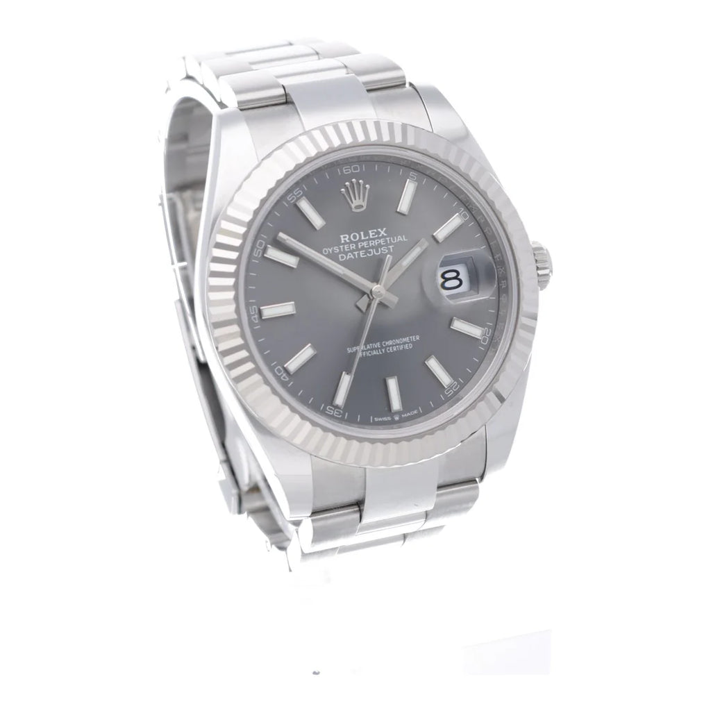 Rolex Datejust Slate Fluted Oyster