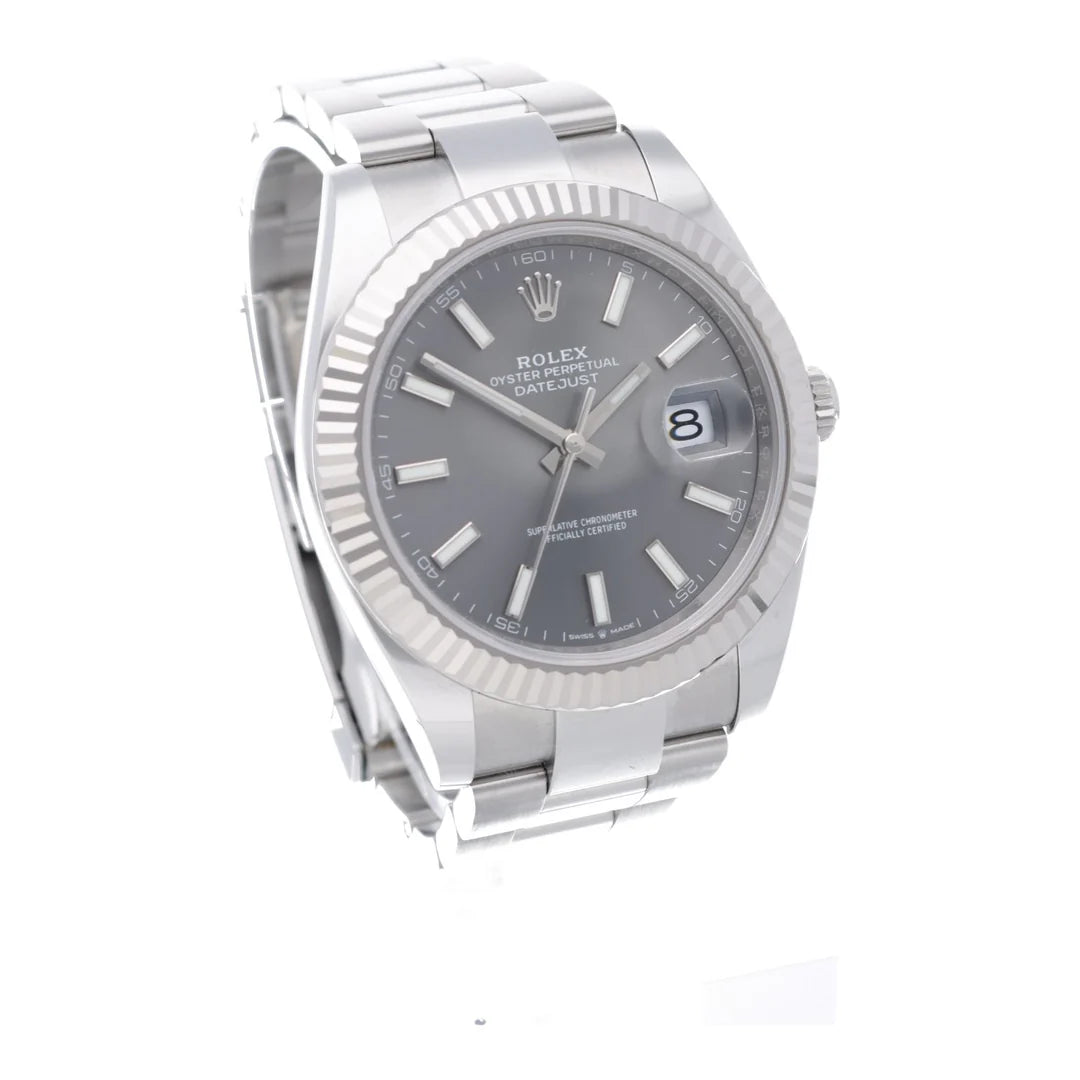 Rolex Datejust Slate Fluted Oyster