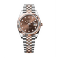Rolex Datejust Two-Tone Chocolate Diamond