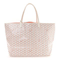 Goyard White Red Saint Louis GM