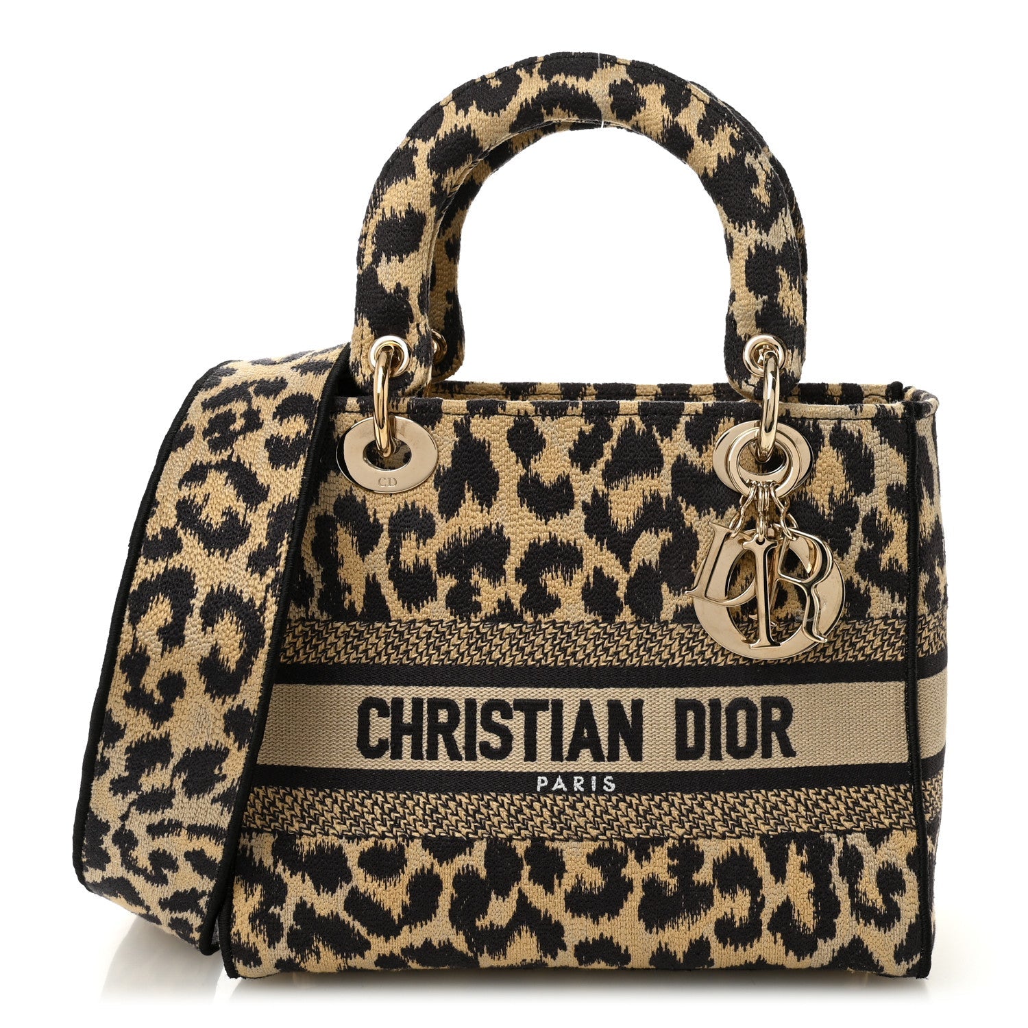 Dior Lady D-Lite Leopard Bag