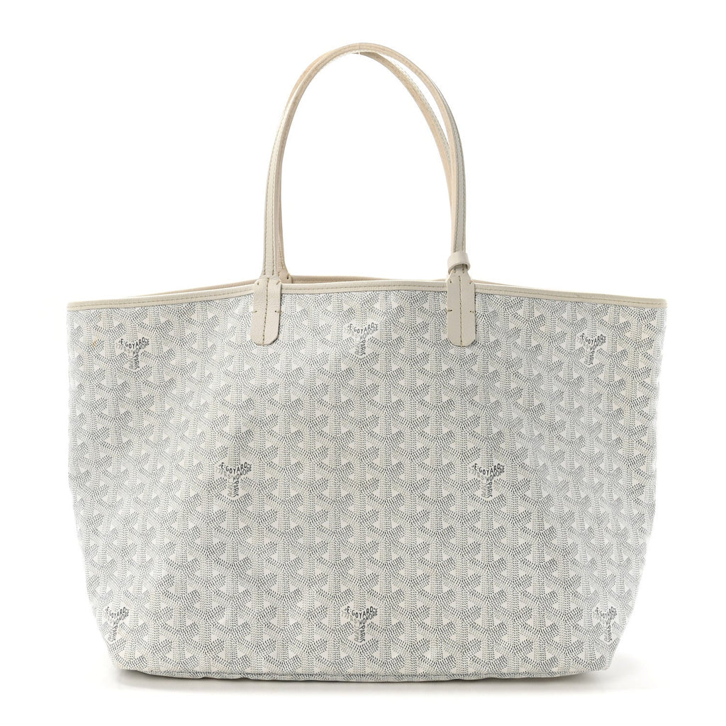 Goyard White Goyardine Saint Louis