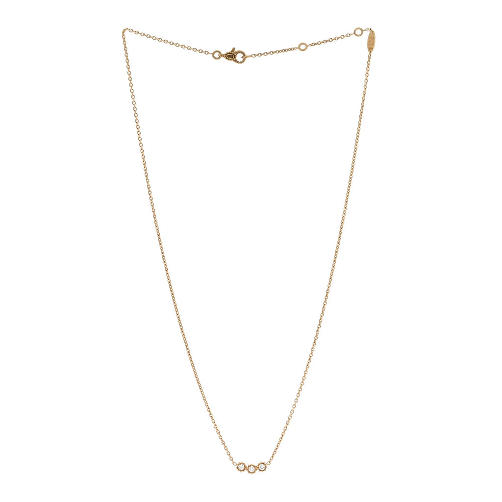 Dior Mimirose Gold Diamond Necklace