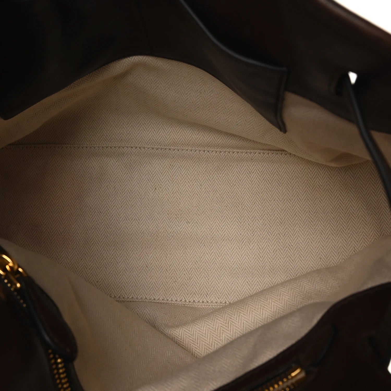 Miu Miu Brown Leather Tote