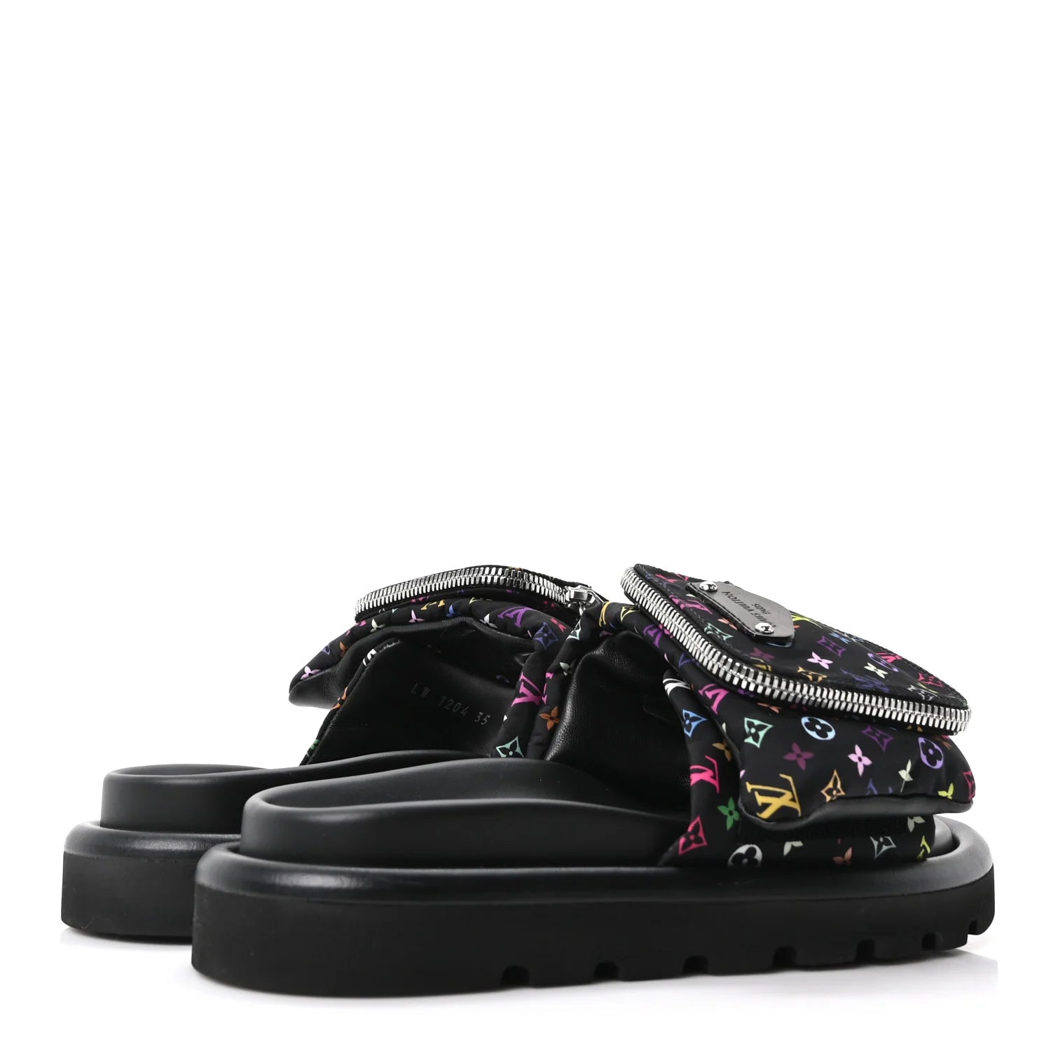 Louis Vuitton Monogram Pouch Slides