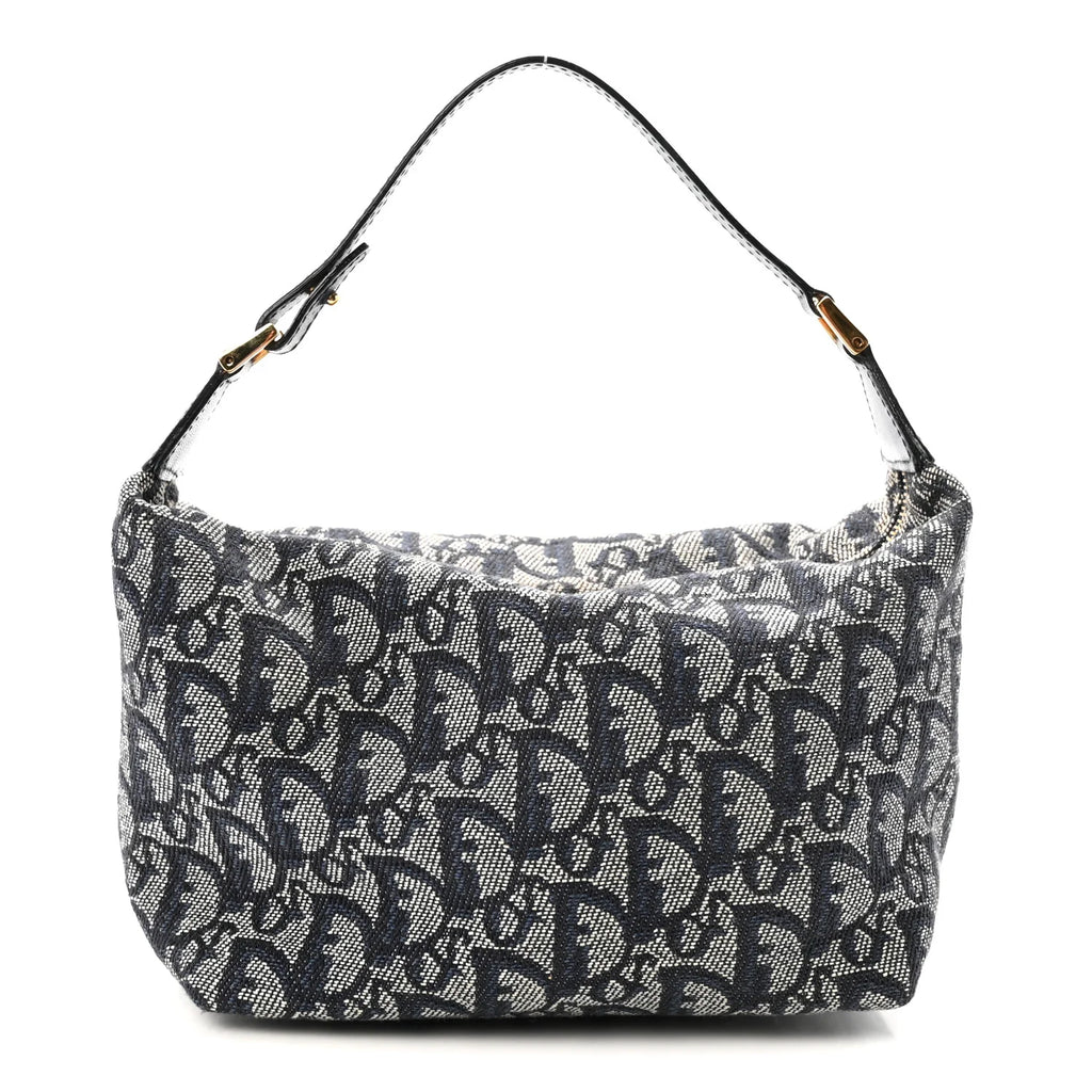 Dior Blue Oblique Jacquard Bag