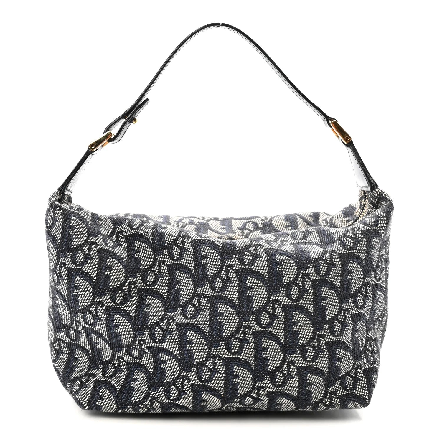 Dior Blue Oblique Jacquard Bag