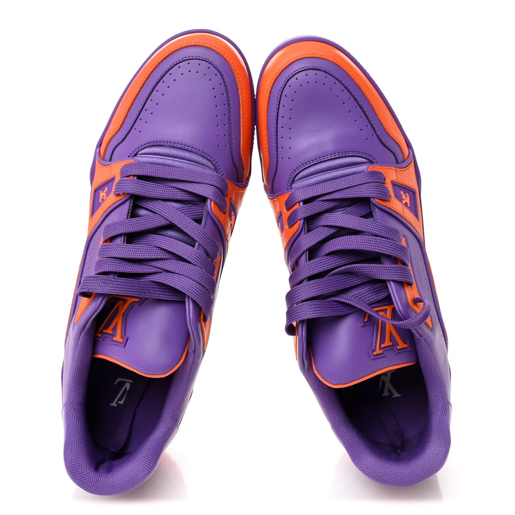 Louis Vuitton Purple Orange Trainer