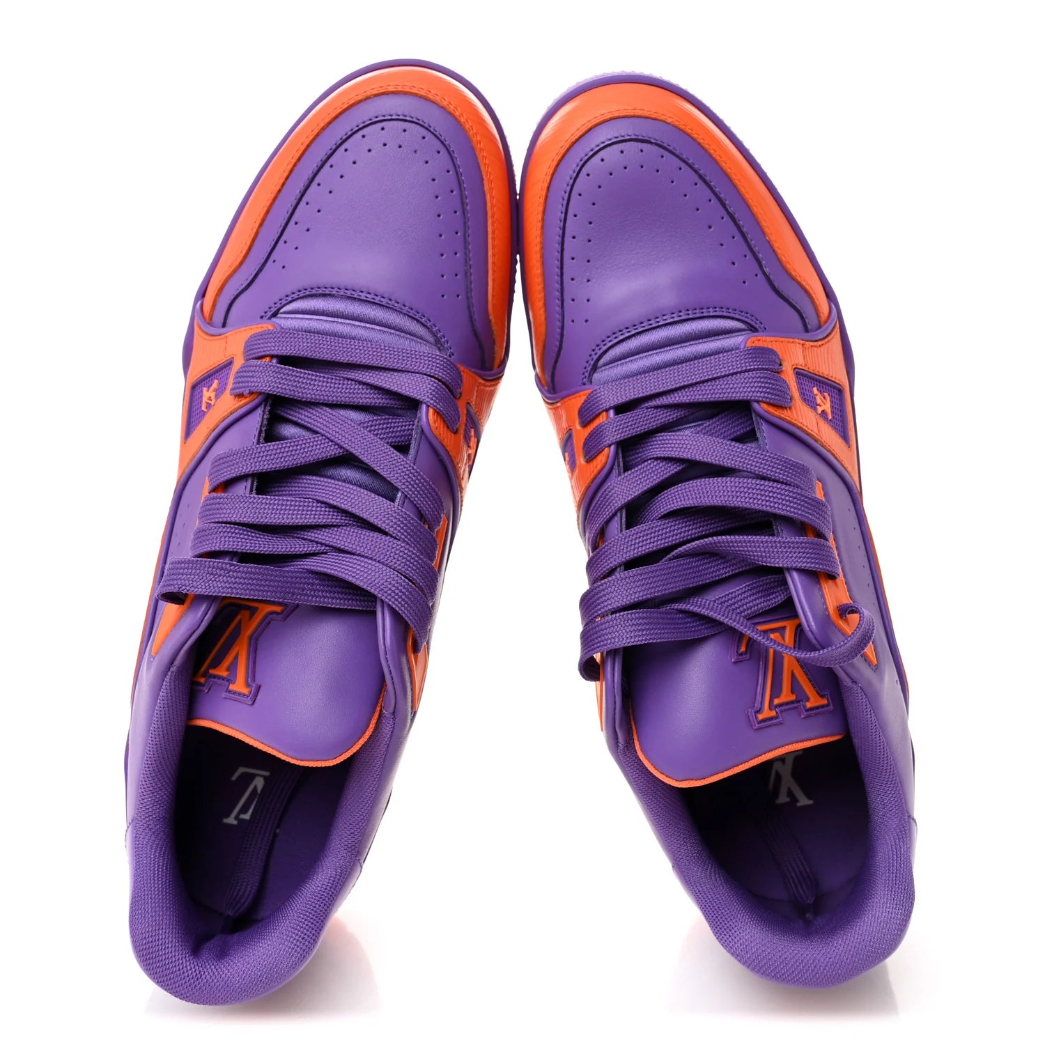 Louis Vuitton Purple Orange Trainer