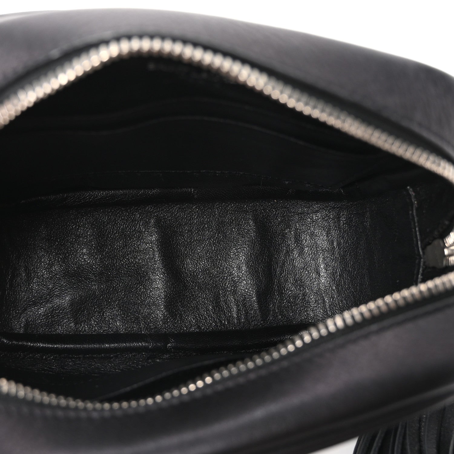 Saint Laurent Black Tassel Crossbody