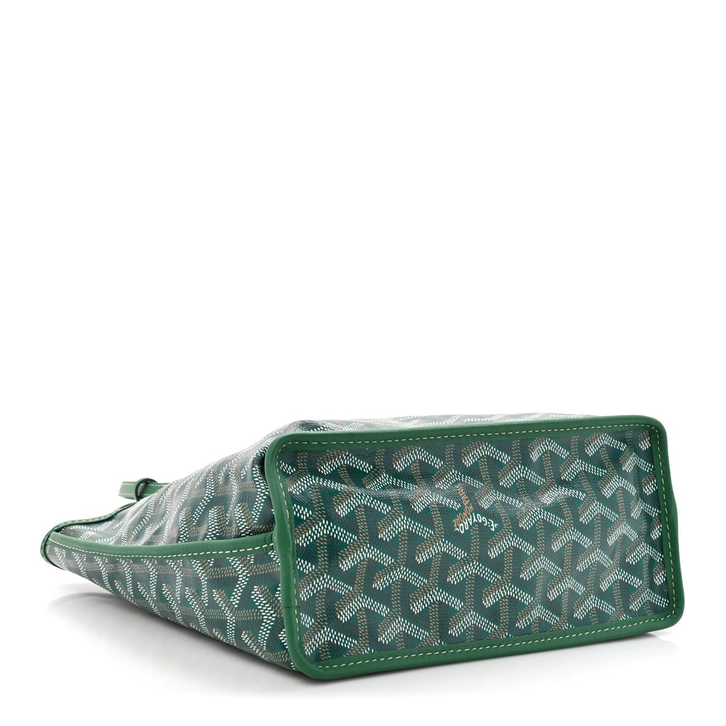 Goyard Green Goyardine Mini Tote