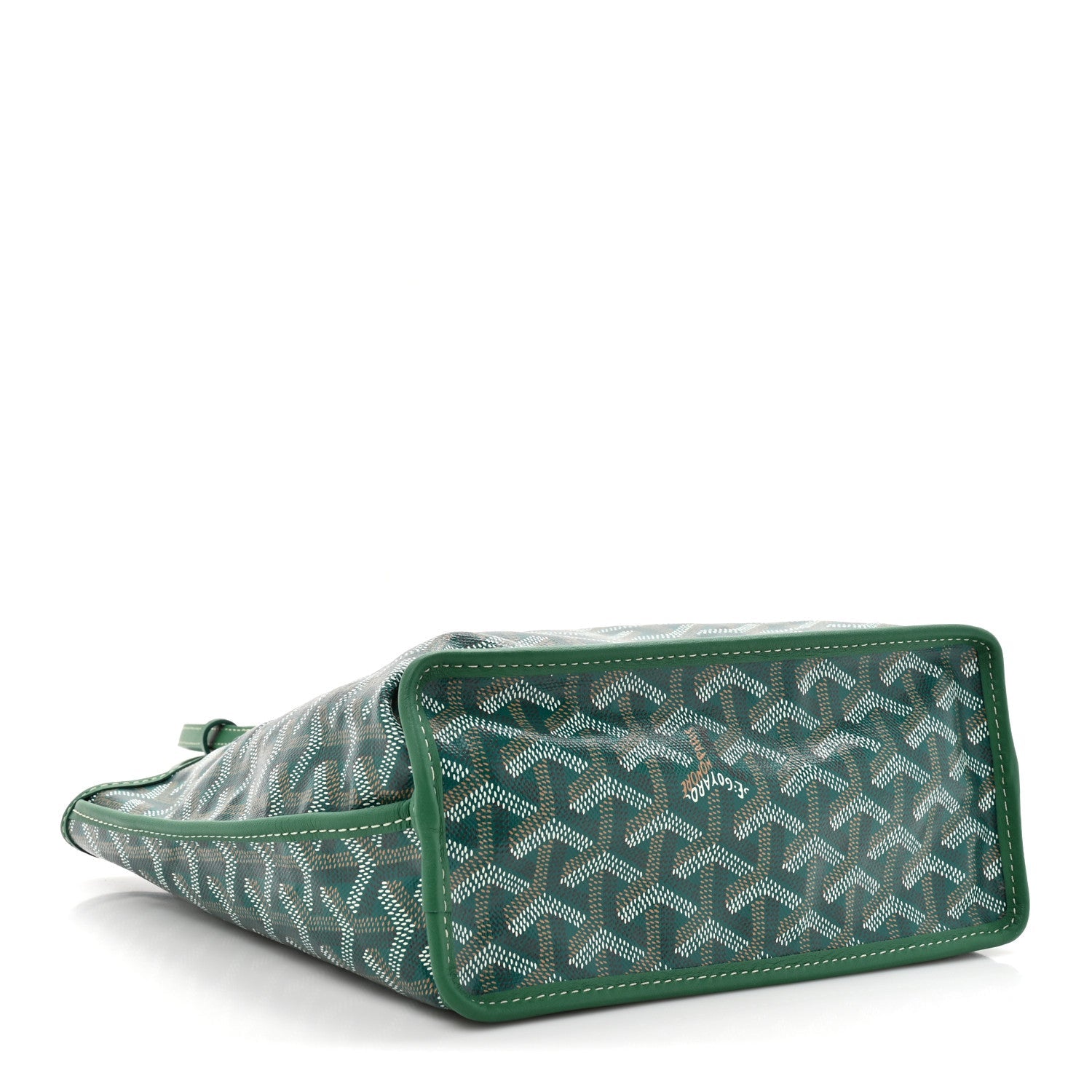 Goyard Green Goyardine Mini Tote