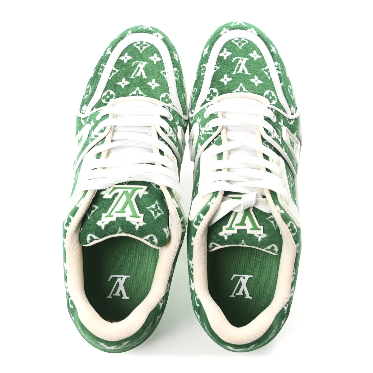 Louis Vuitton Green Monogram Trainer